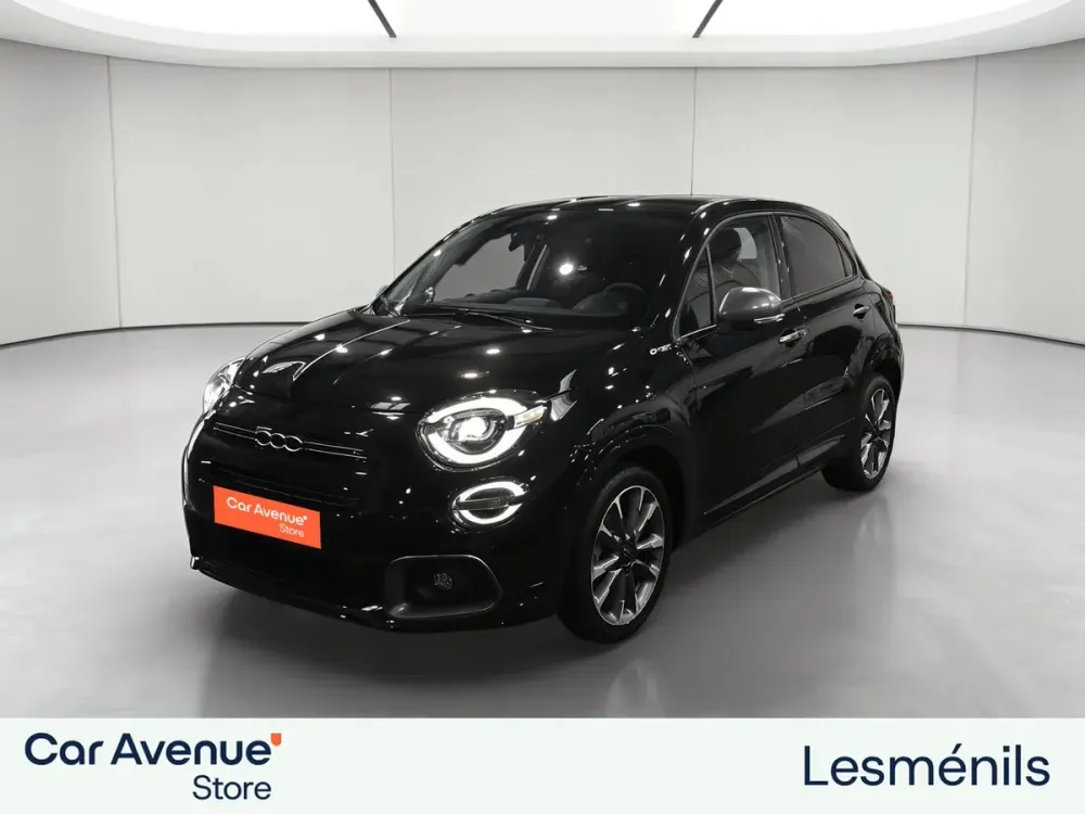 Fiat 500X noir d'occasion