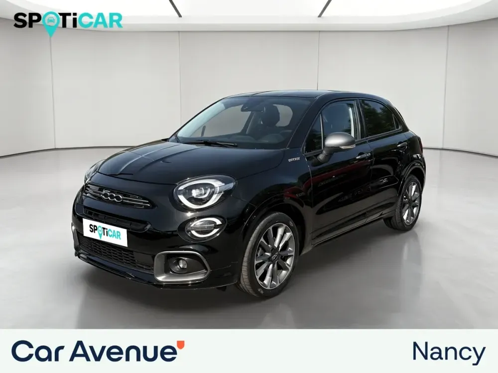 Fiat Sandero noir cinema pastel d'occasion