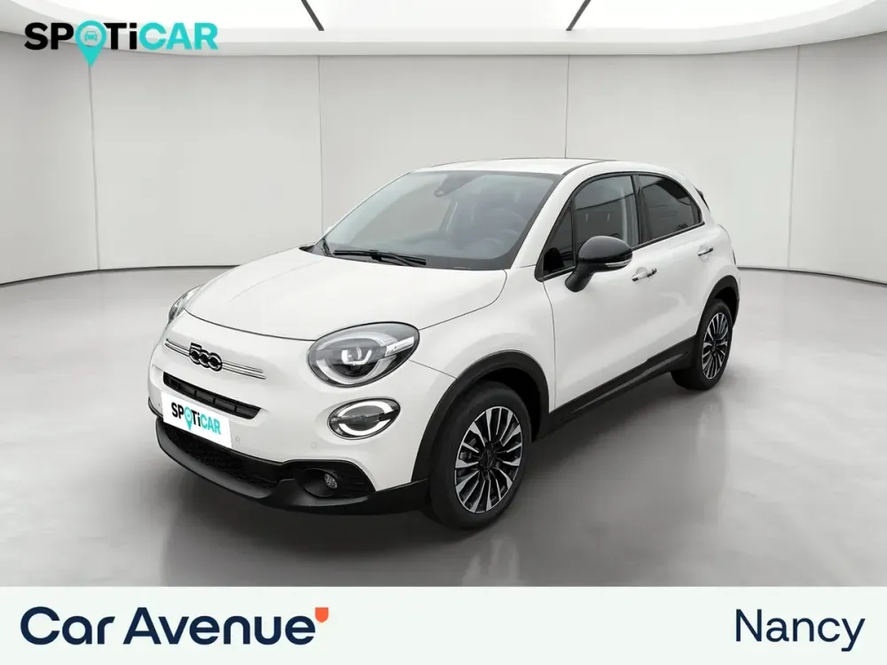 Fiat 500X blanc d'occasion