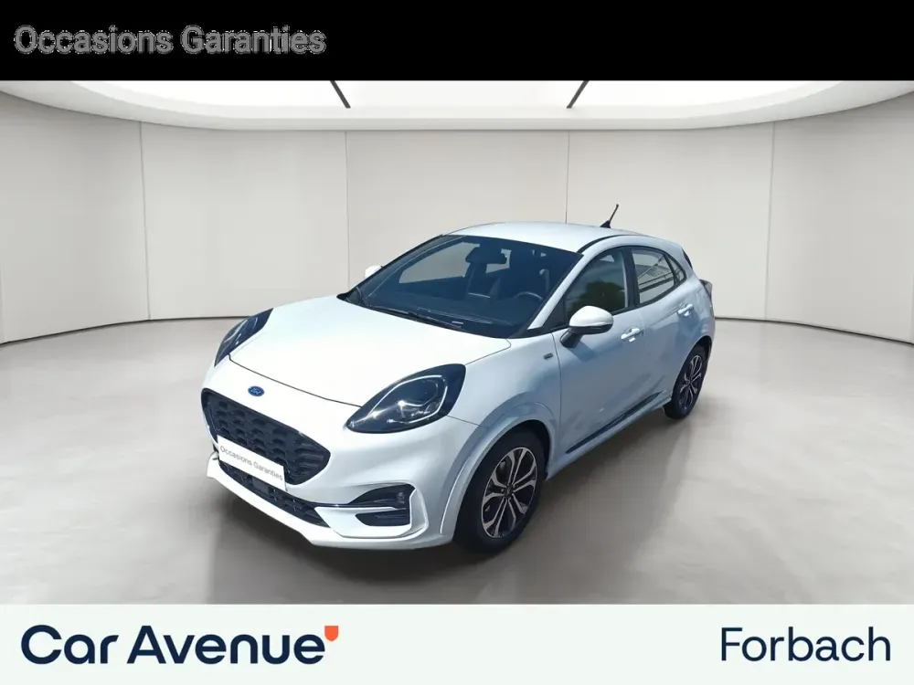 Ford Puma blanc d'occasion