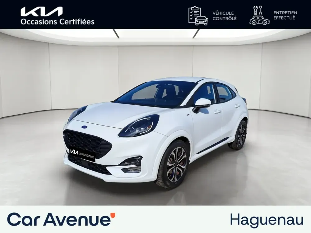 Ford Puma blanc d'occasion