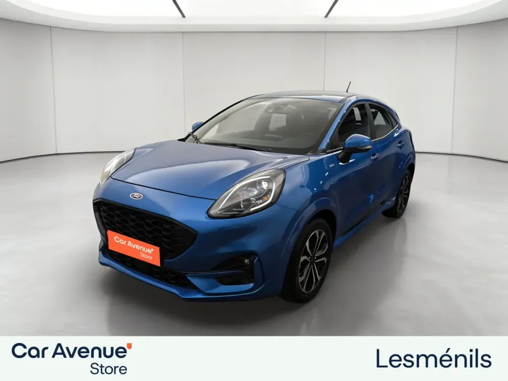 Ford Puma bleu d'occasion