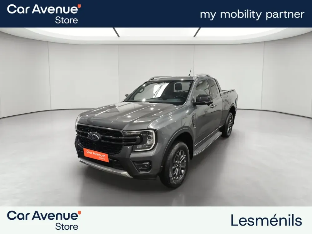 Ford RANGER SUPER CABINE gris d'occasion