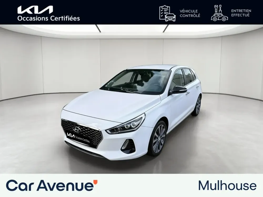 Hyundai i30 polar white d'occasion