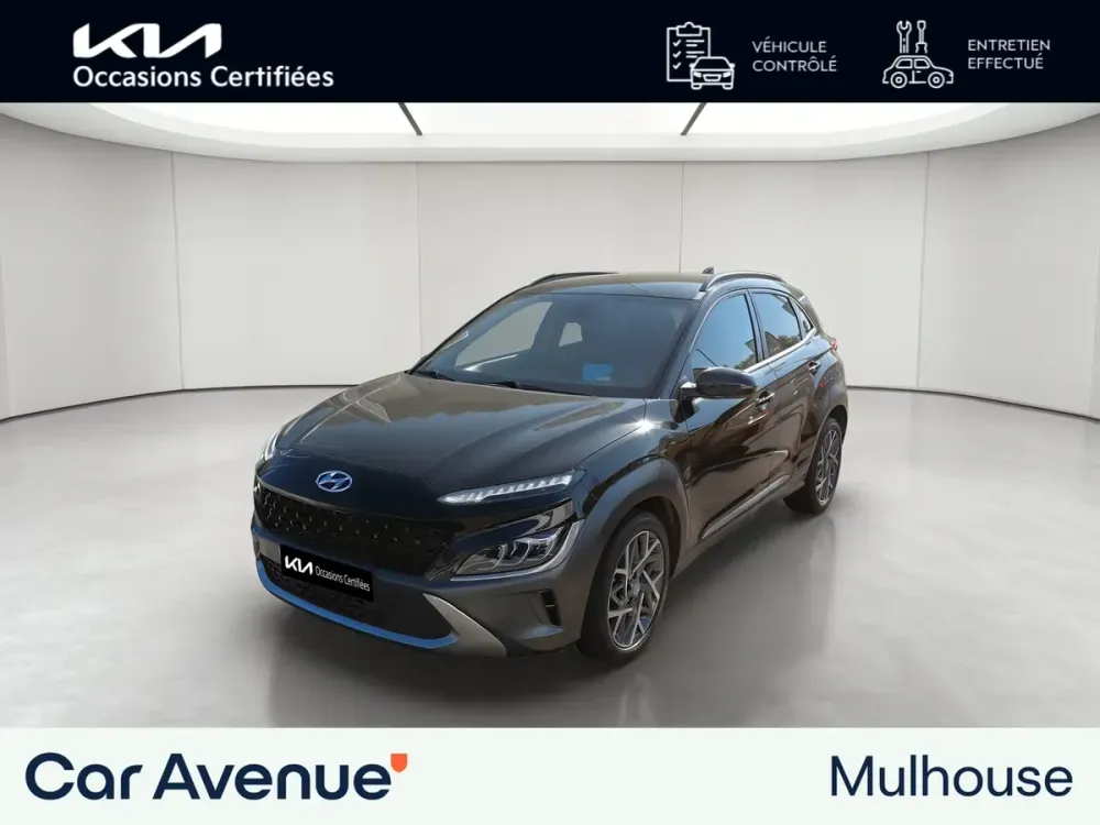 Hyundai KONA HYBRID abyss black metal d'occasion