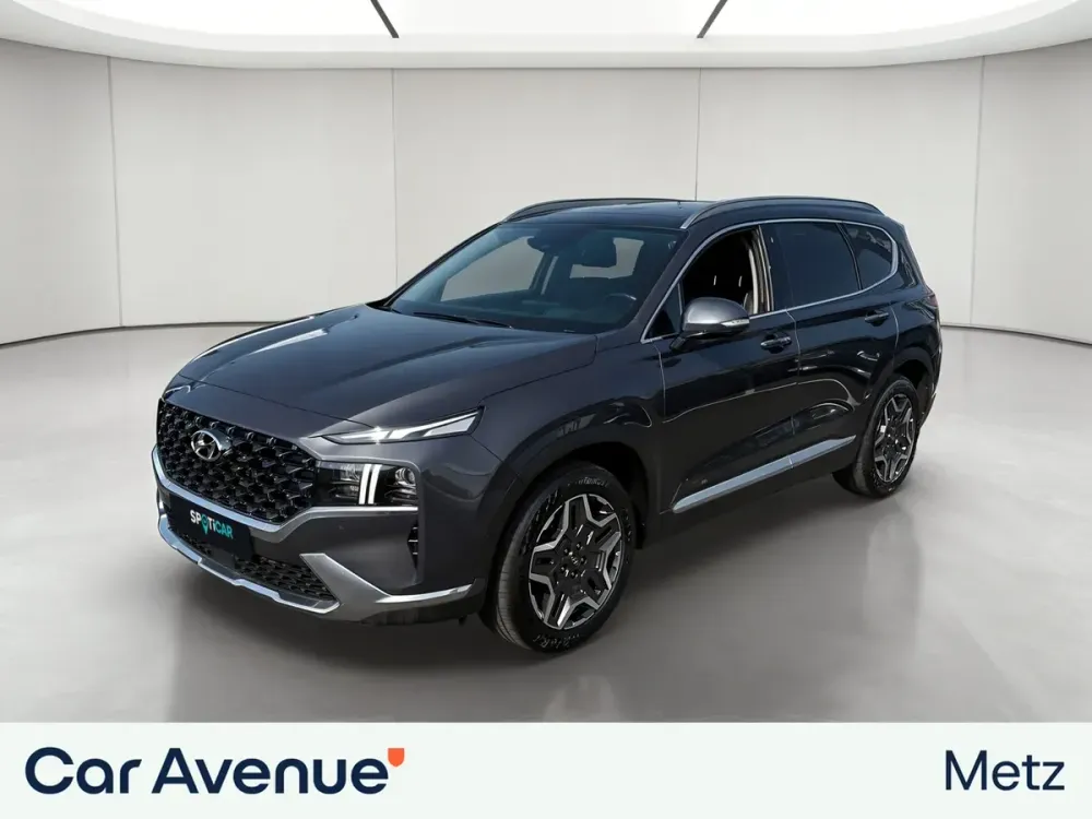 Hyundai SANTA FE gris clair d'occasion