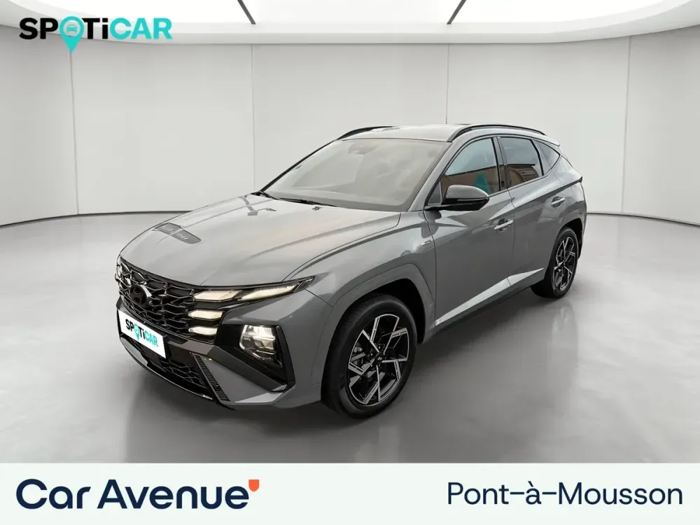 Hyundai Tucson gris d'occasion
