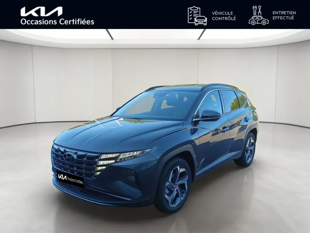 Hyundai Tucson bleu d'occasion