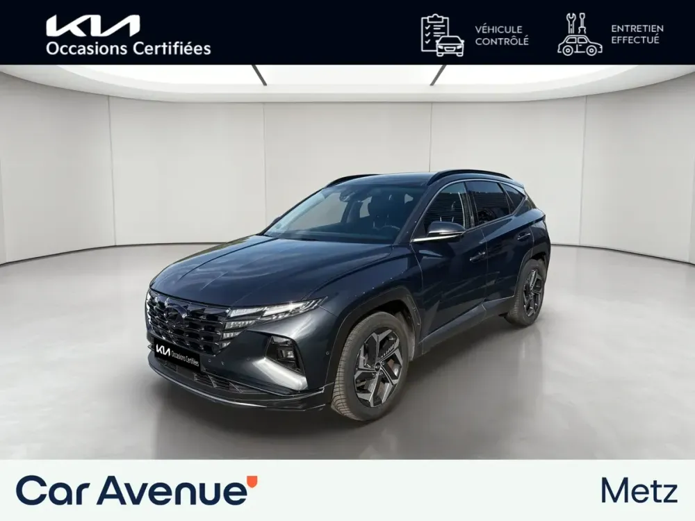 Hyundai Tucson gris d'occasion