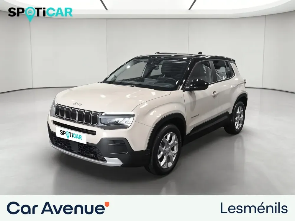 Jeep AVENGER ELECTRIQUE stone metallise + toit volcano d'occasion