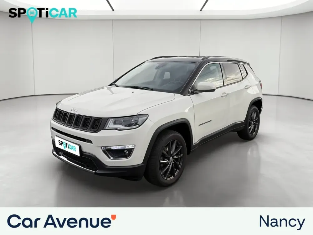 Jeep Compass blanc d'occasion