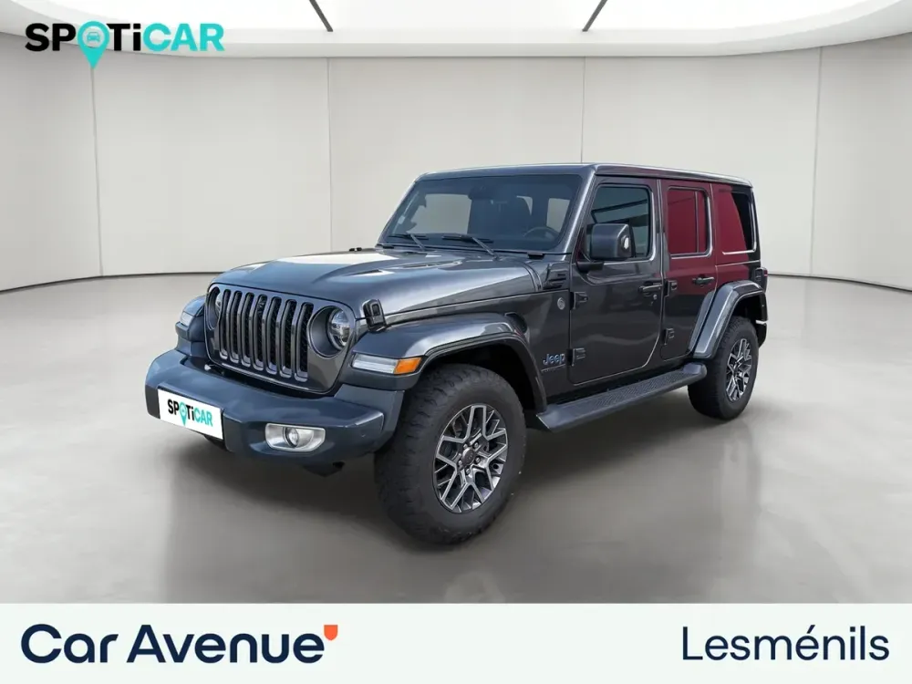 Jeep WRANGLER MY21 gris d'occasion