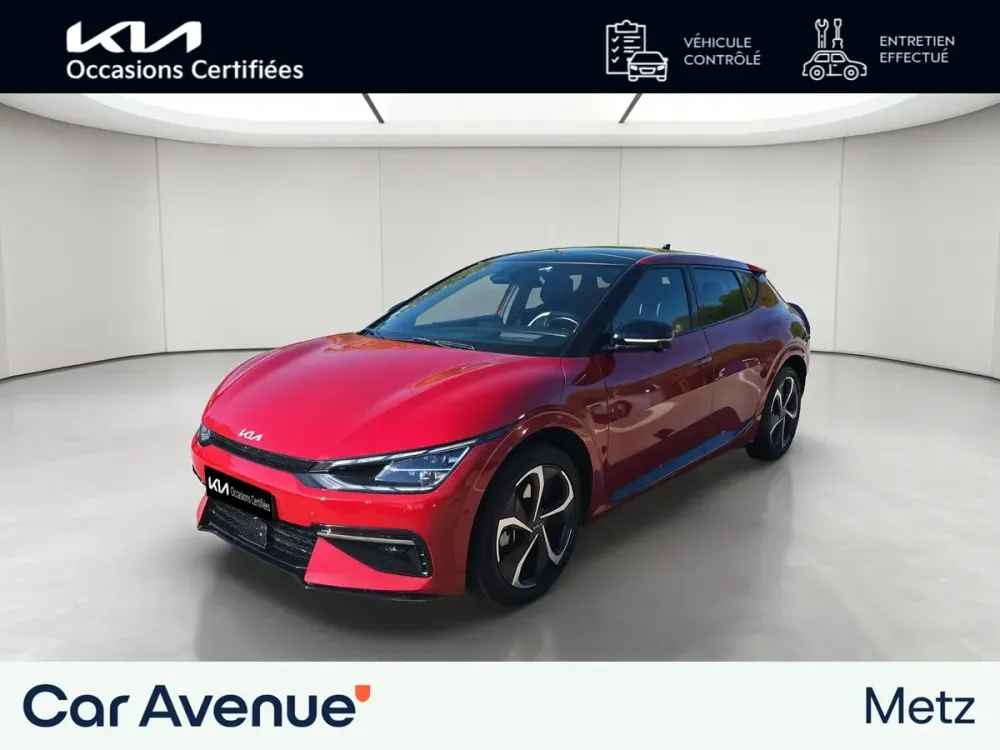 Kia EV6 rouge d'occasion