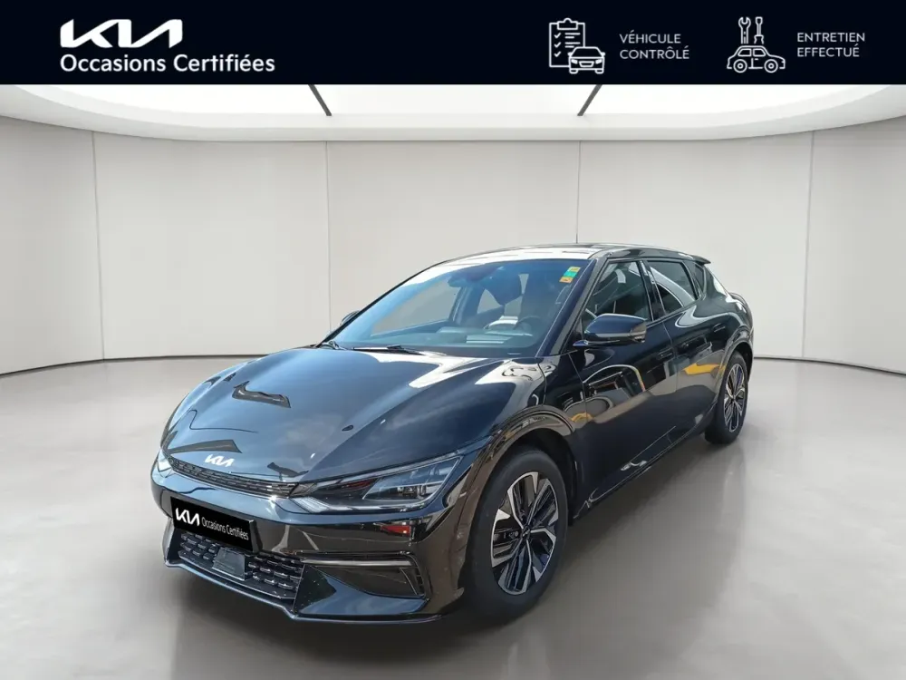 Kia EV6 aurora black pearl d'occasion