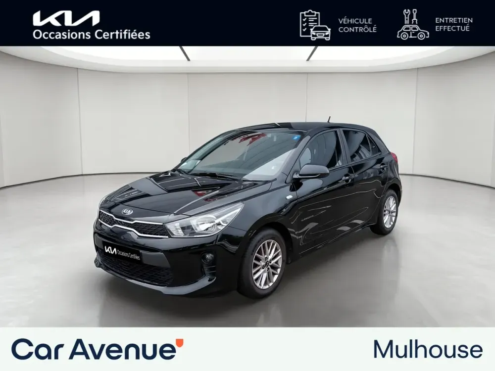 Kia Rio noir d'occasion