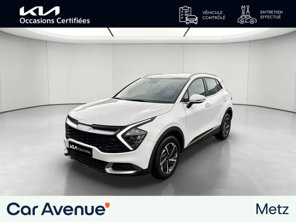 Kia Sportage blanc d'occasion