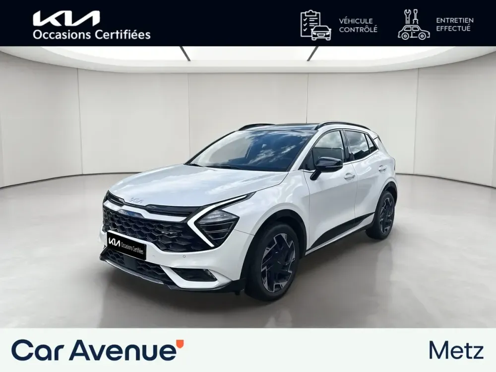 Kia Sportage deluxe white d'occasion