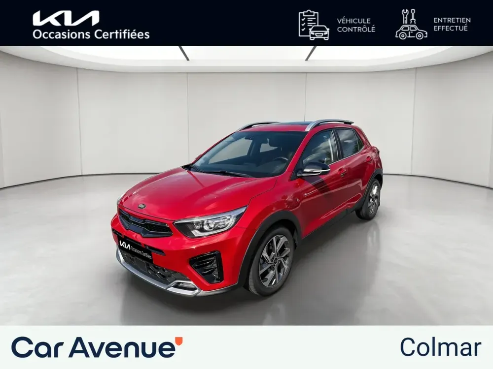 Kia Stonic rouge d'occasion