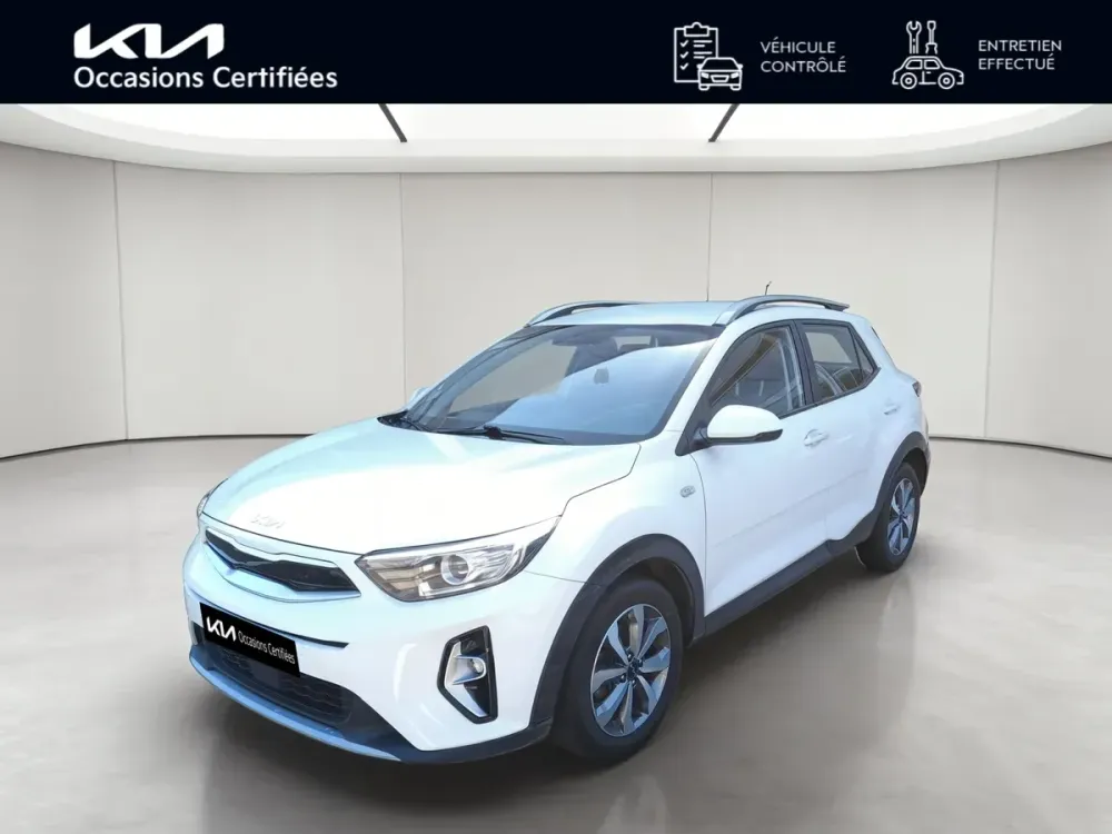 Kia Stonic gris aluminium metallise d'occasion
