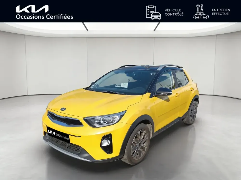 Kia STONIC BUSINESS jaune imperial/toit noir d'occasion