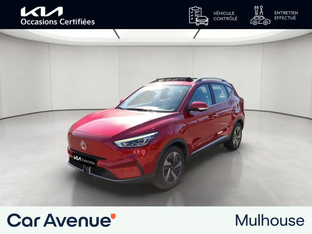 MG Motor ZS ELECTRIQUE rouge d'occasion