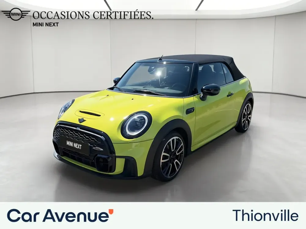 MINI Cabrio jaune d'occasion