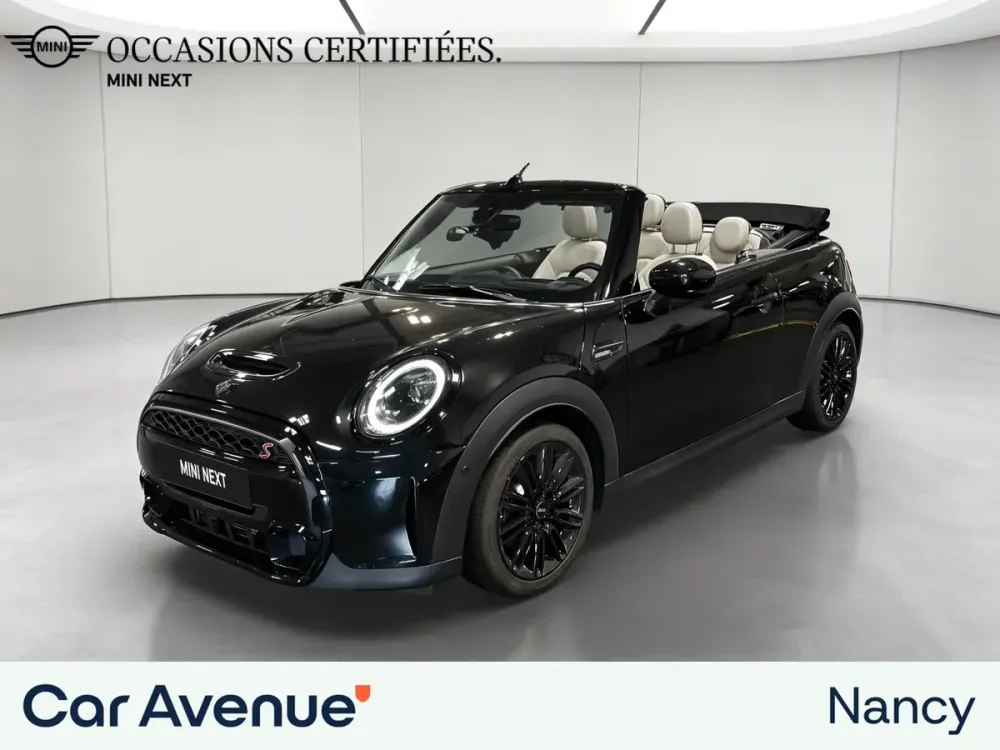 MINI Cabrio noir d'occasion