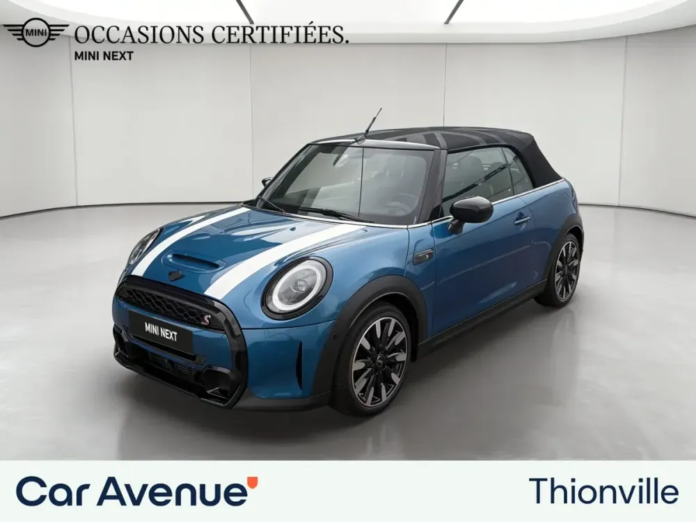 MINI Cabrio bleu d'occasion