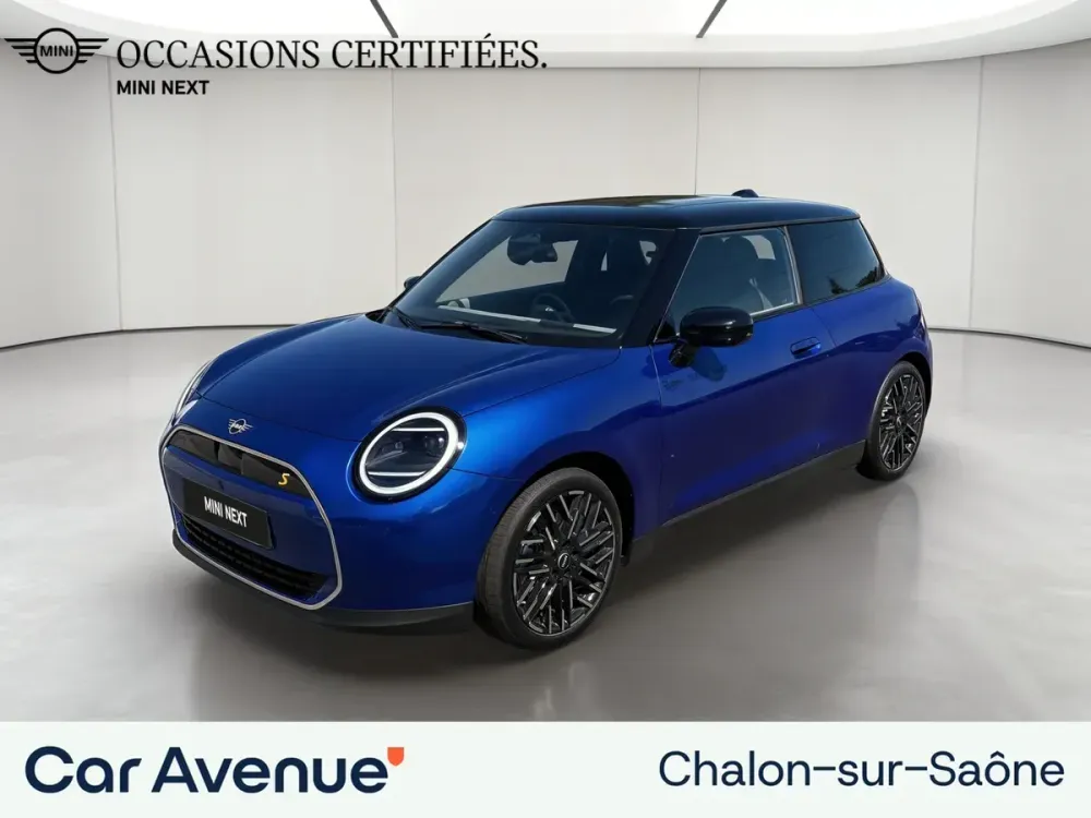 MINI COOPER ELECTRIC J01 bleu d'occasion