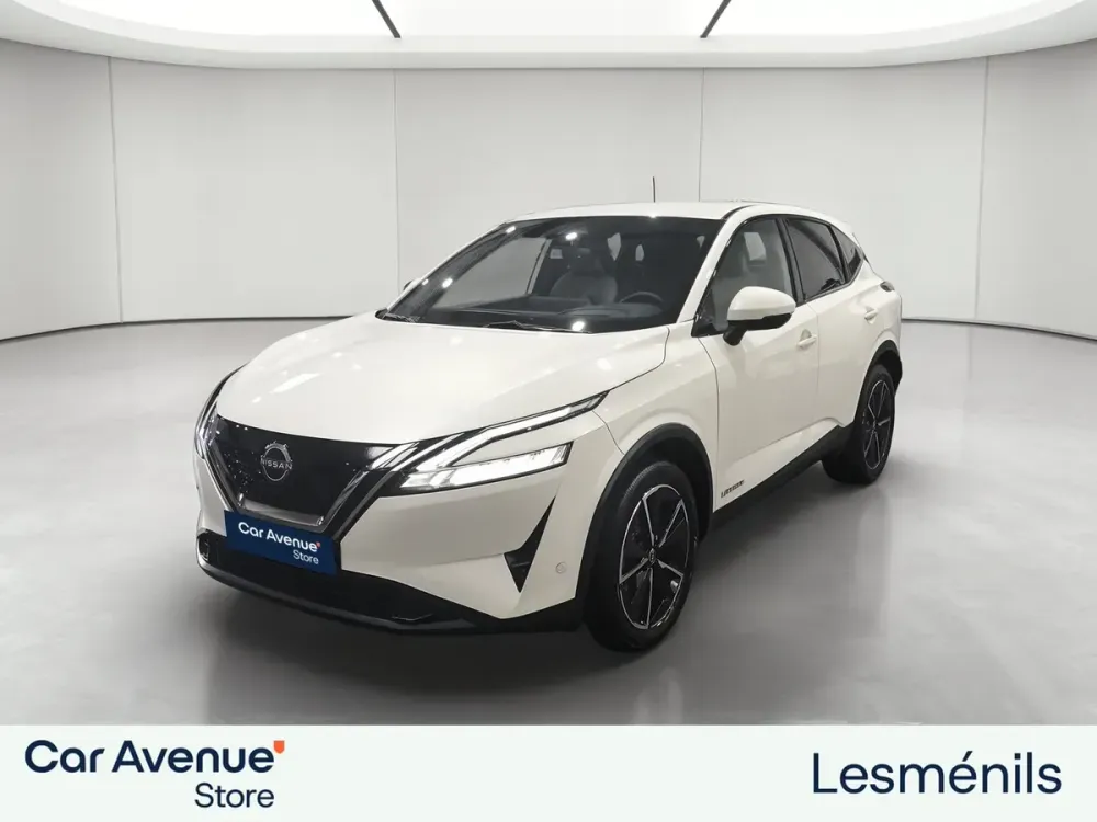 Nissan Qashqai blanc d'occasion