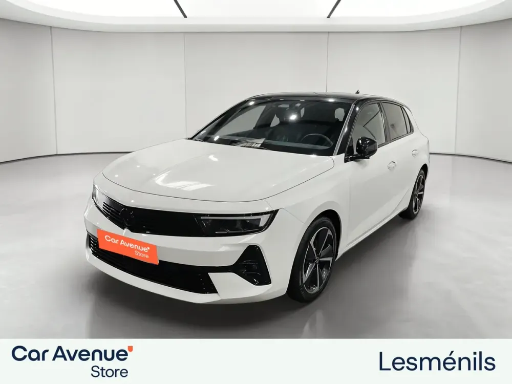 Opel Astra blanc d'occasion