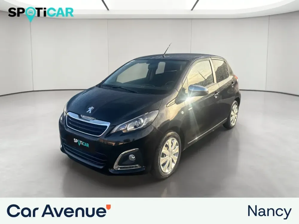 Peugeot 108 noir d'occasion