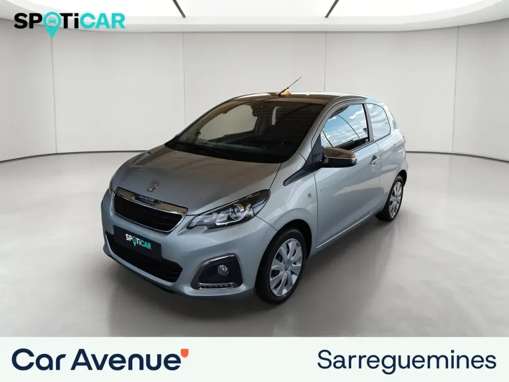Peugeot 108 gris d'occasion