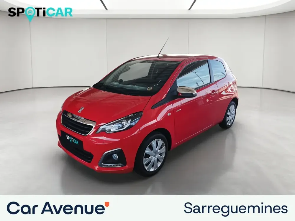Peugeot 108 p. opaque rouge scarlett d'occasion