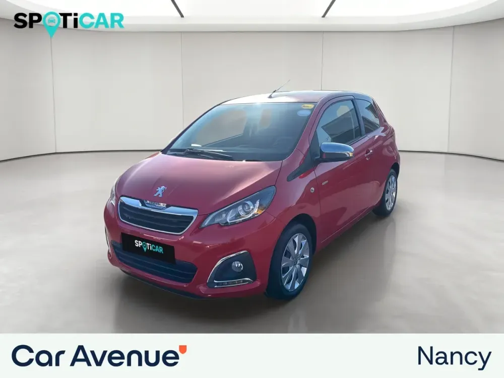 Peugeot 108 rouge d'occasion