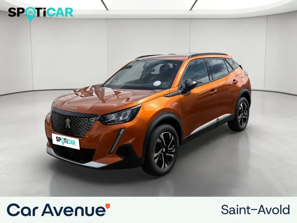 Peugeot 2008 teinte m. orange fusion d'occasion