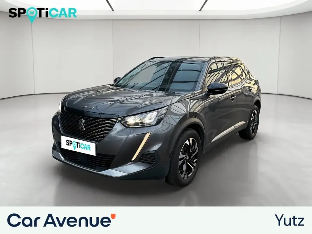 Peugeot 2008 gris d'occasion