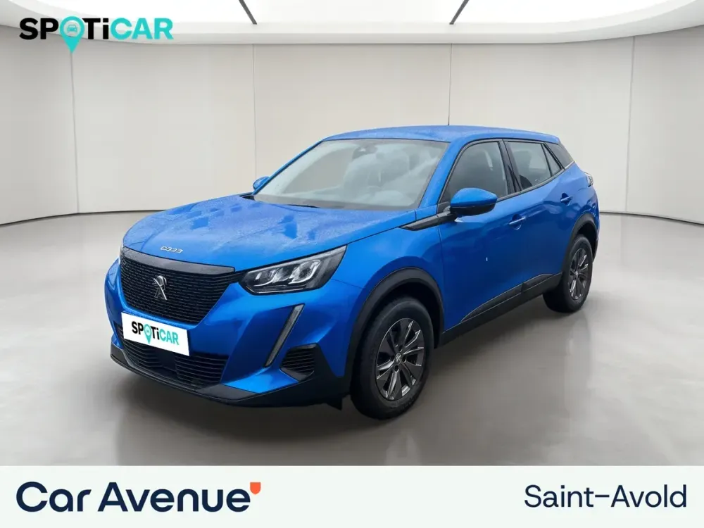 Peugeot 2008 bleu d'occasion