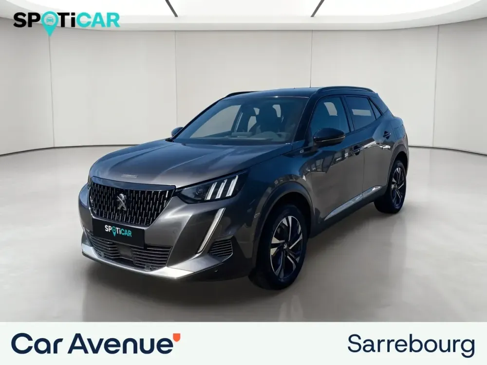 Peugeot 2008 gris d'occasion