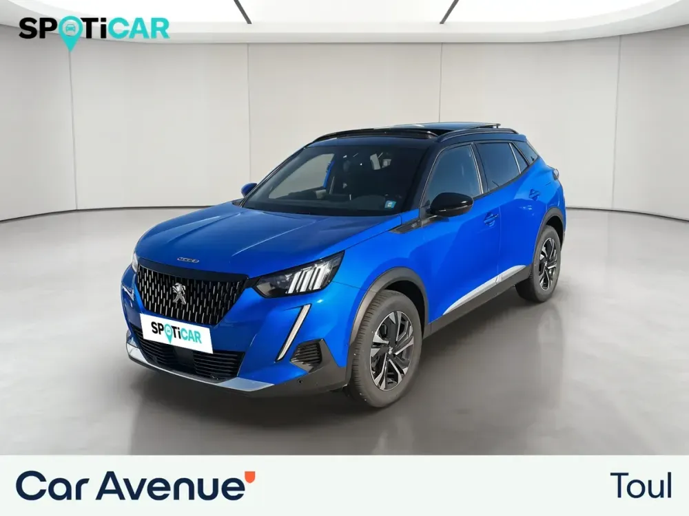 Peugeot 2008 gris d'occasion