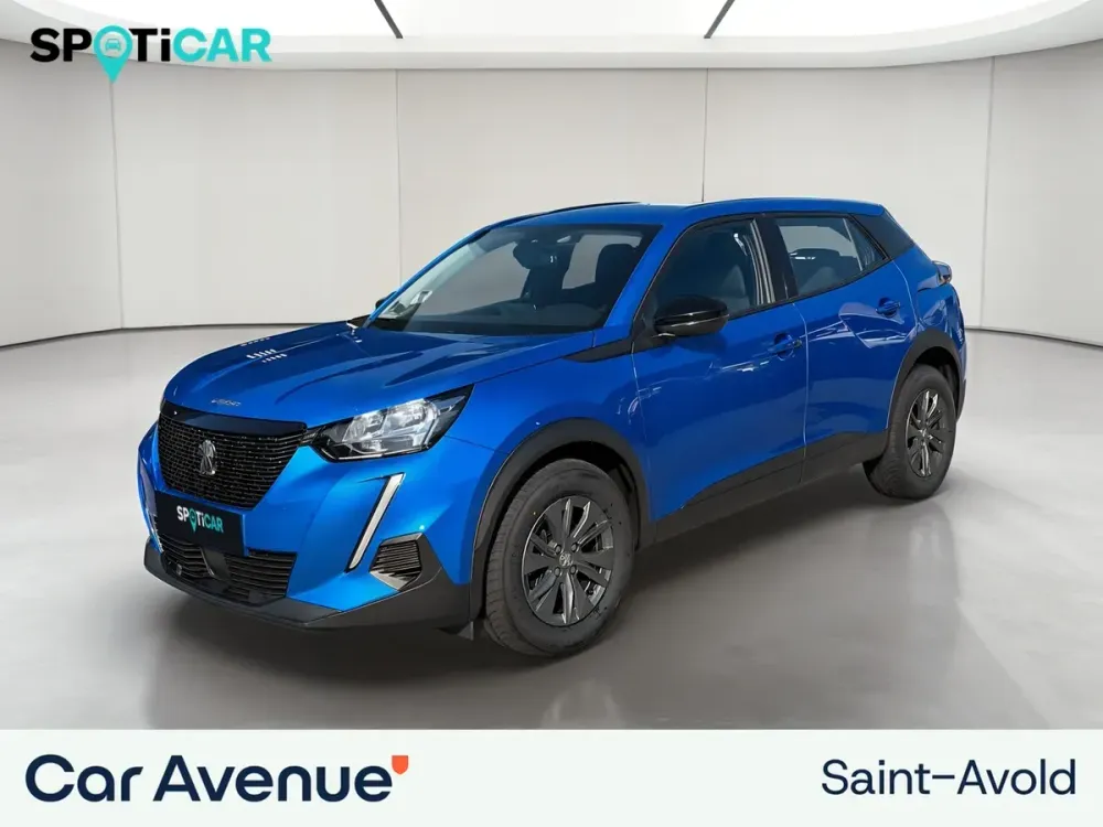 Peugeot 2008 bleu d'occasion