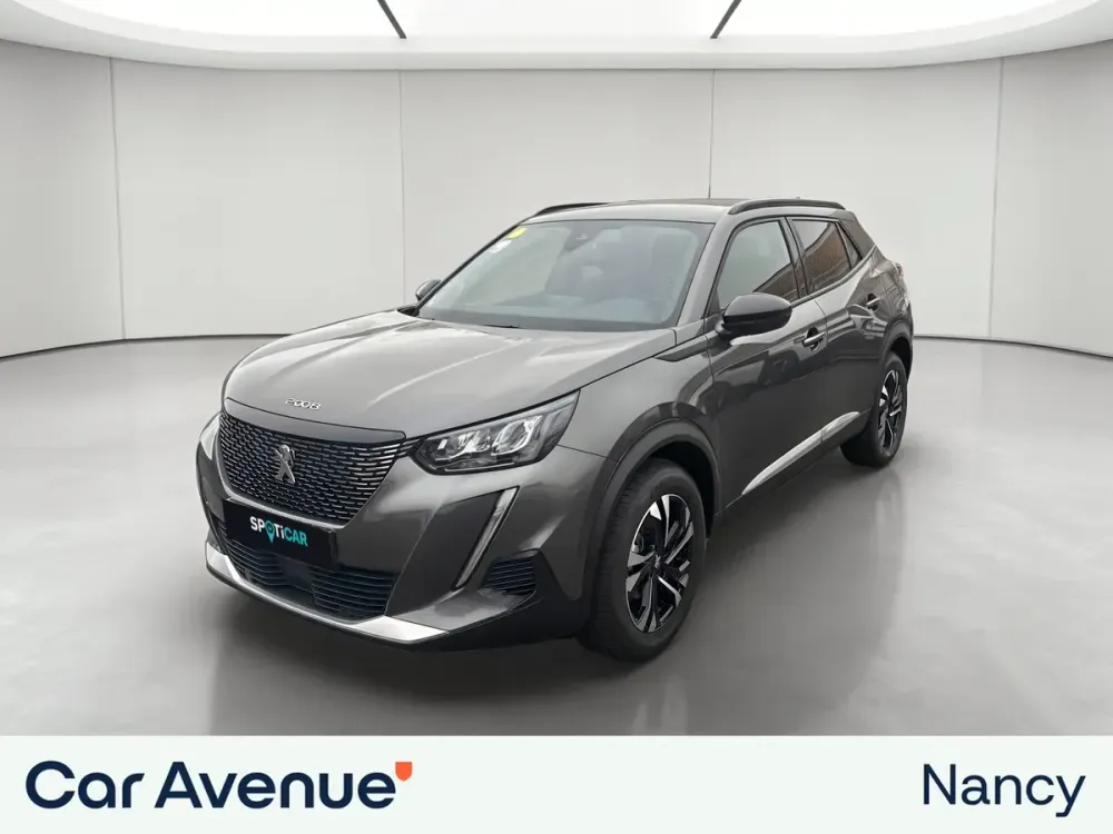 Peugeot 2008 gris platinium (m) d'occasion
