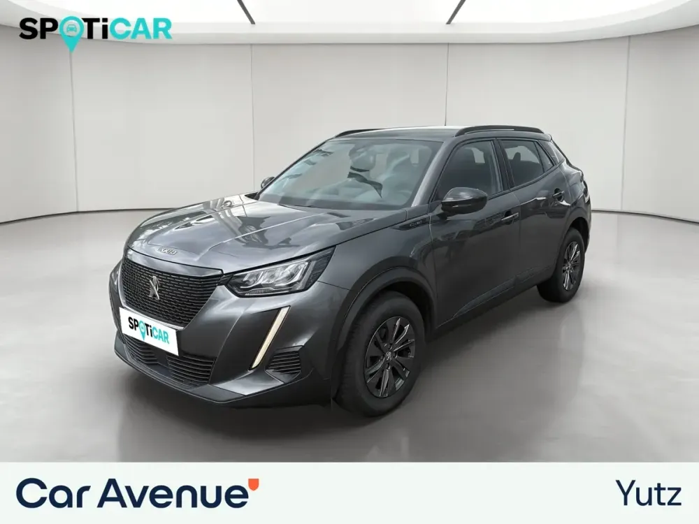 Peugeot 2008 gris platinium (m) d'occasion