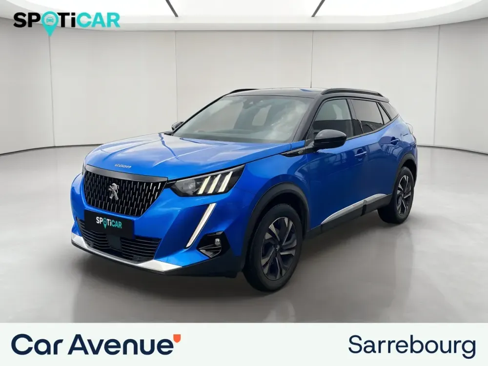 Peugeot 2008 bleu d'occasion