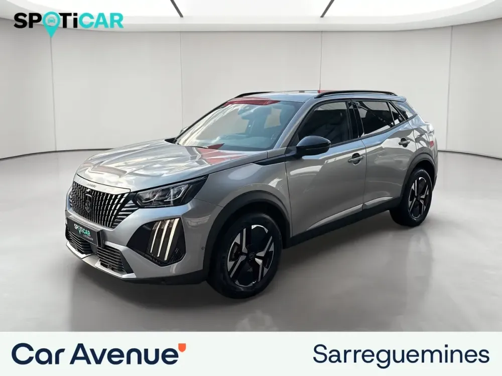 Peugeot 2008 gris d'occasion