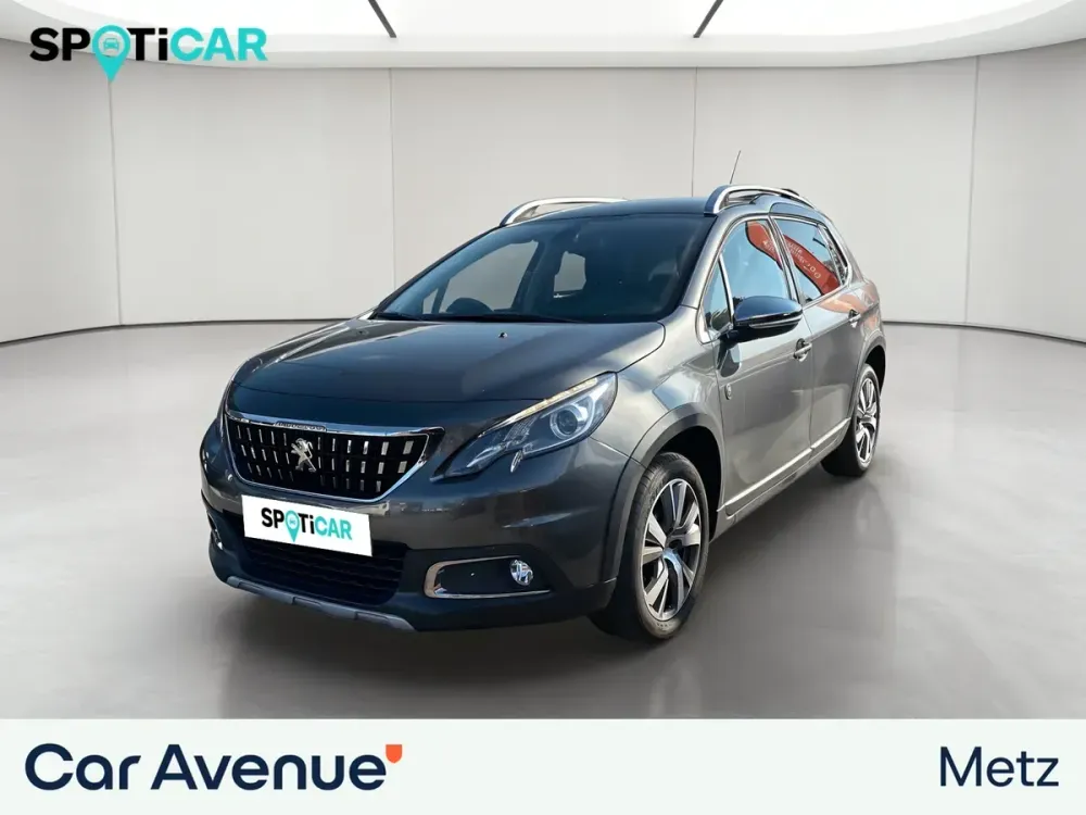 Peugeot 2008 gris fonce d'occasion