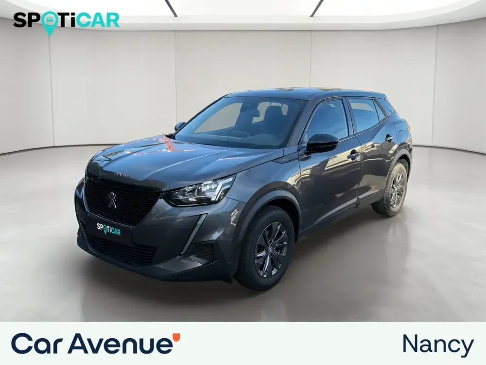 Peugeot 2008 gris platinium (m) d'occasion