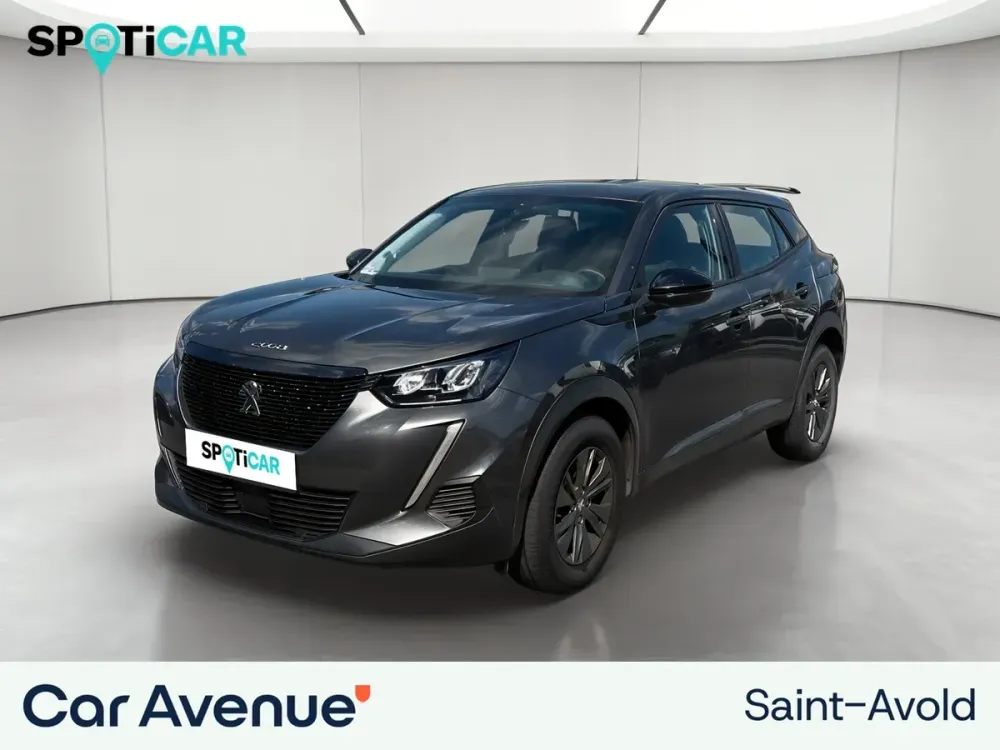 Peugeot 2008 gris d'occasion