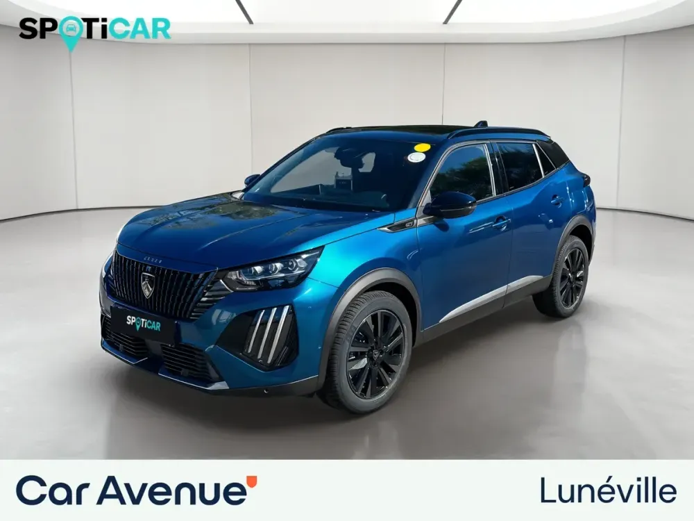 Peugeot 2008 bleu d'occasion
