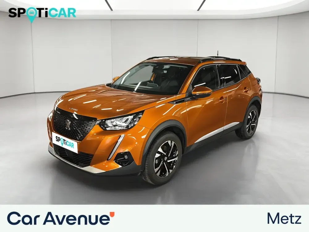 Peugeot 2008 teinte m. orange fusion d'occasion